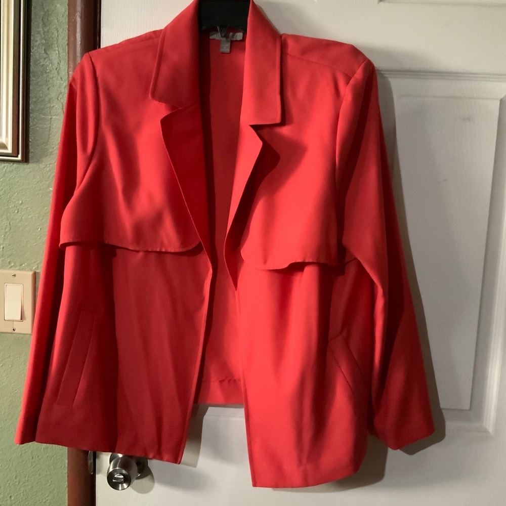 Peach color blazer